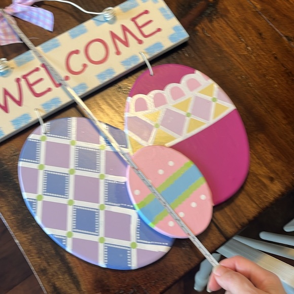 Easter/spring door sign - Picture 4 of 6